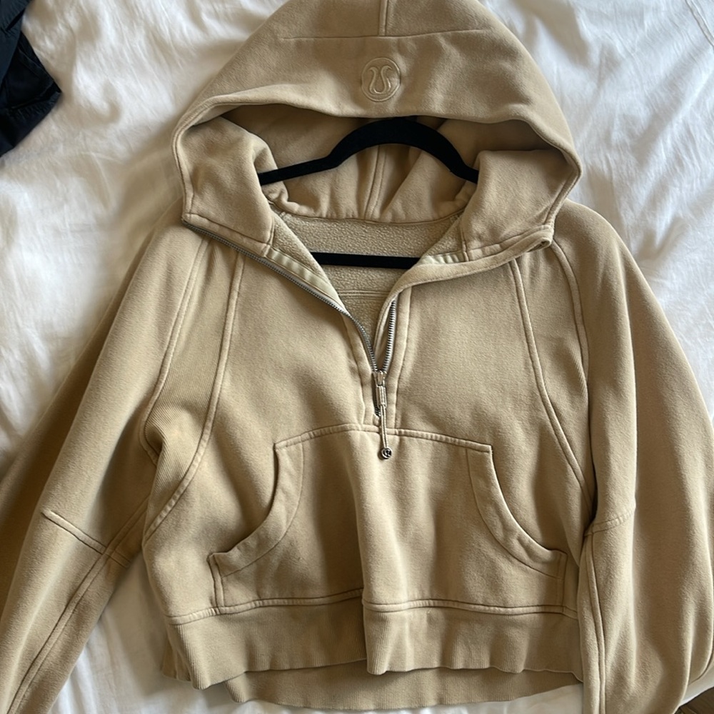 Oversized Lululemon cropped scuba jacket - XS/S